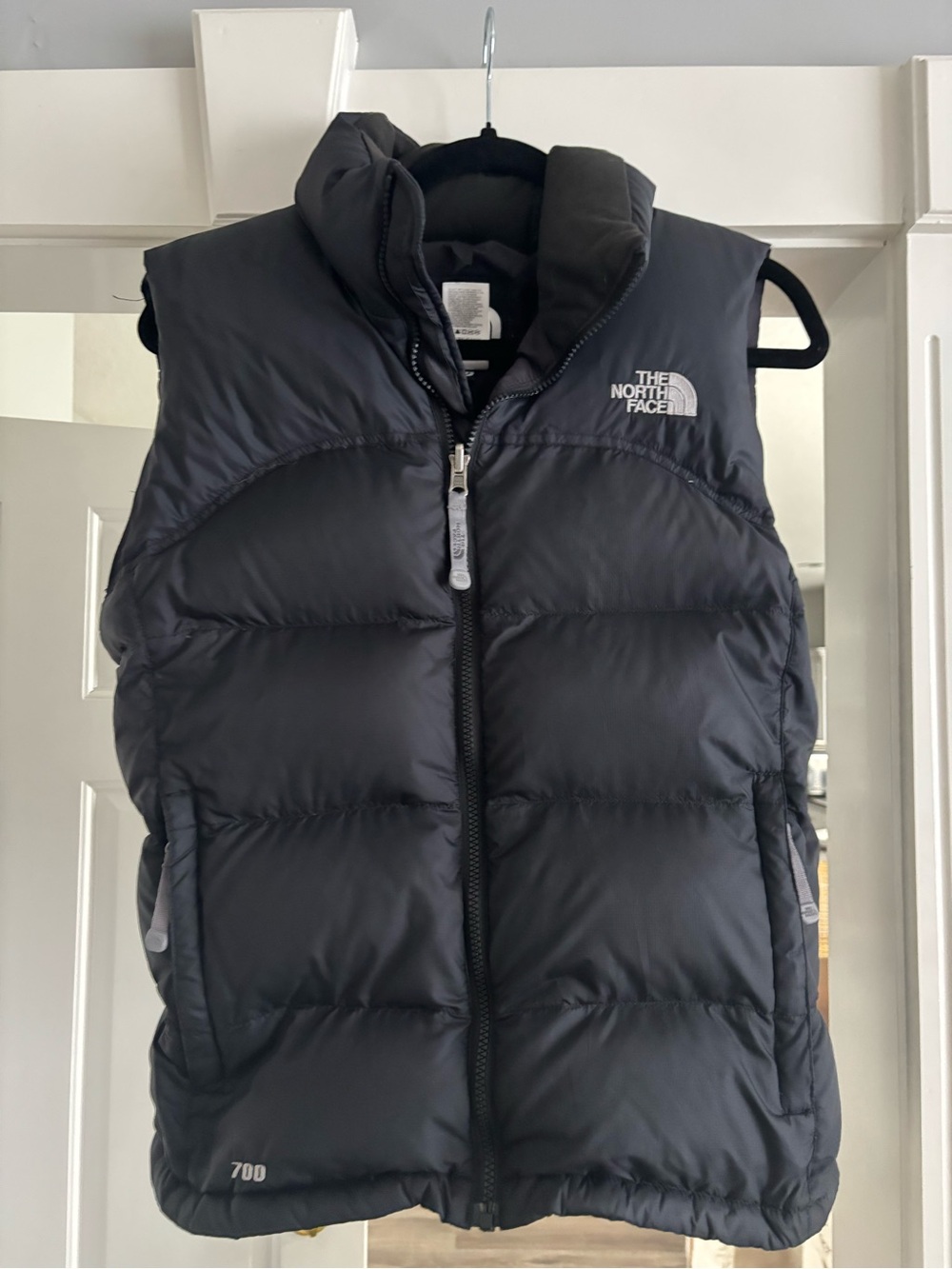 The North Face Women’s 700 Black Down Puffer Vest